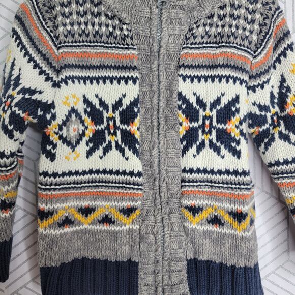 Old Navy Gray Zip-Front Sweater 2T - Picture 3 of 5